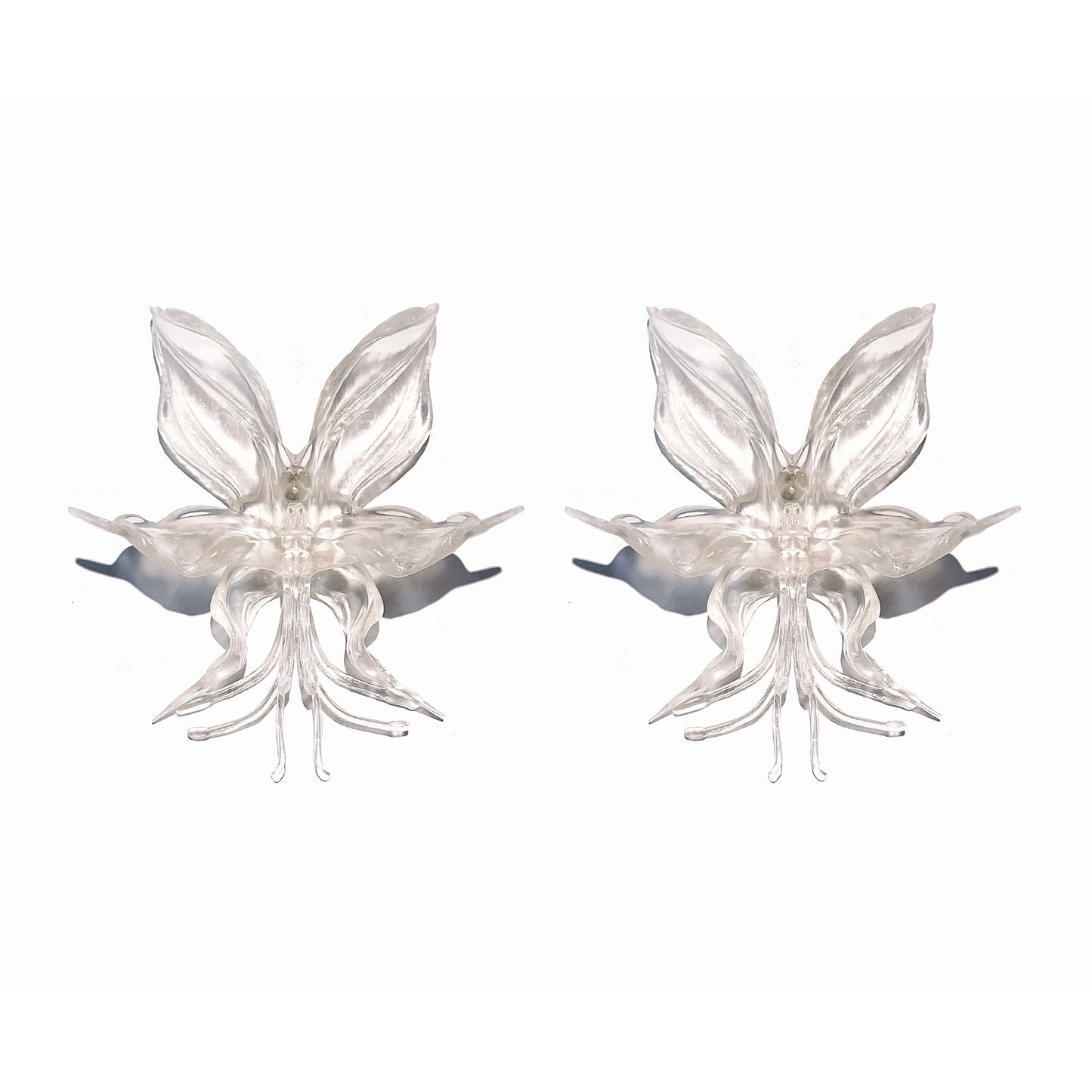 Clear Orchid Whispers - Large
