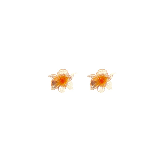 Mini Daffodils Blossom Stud Earrings