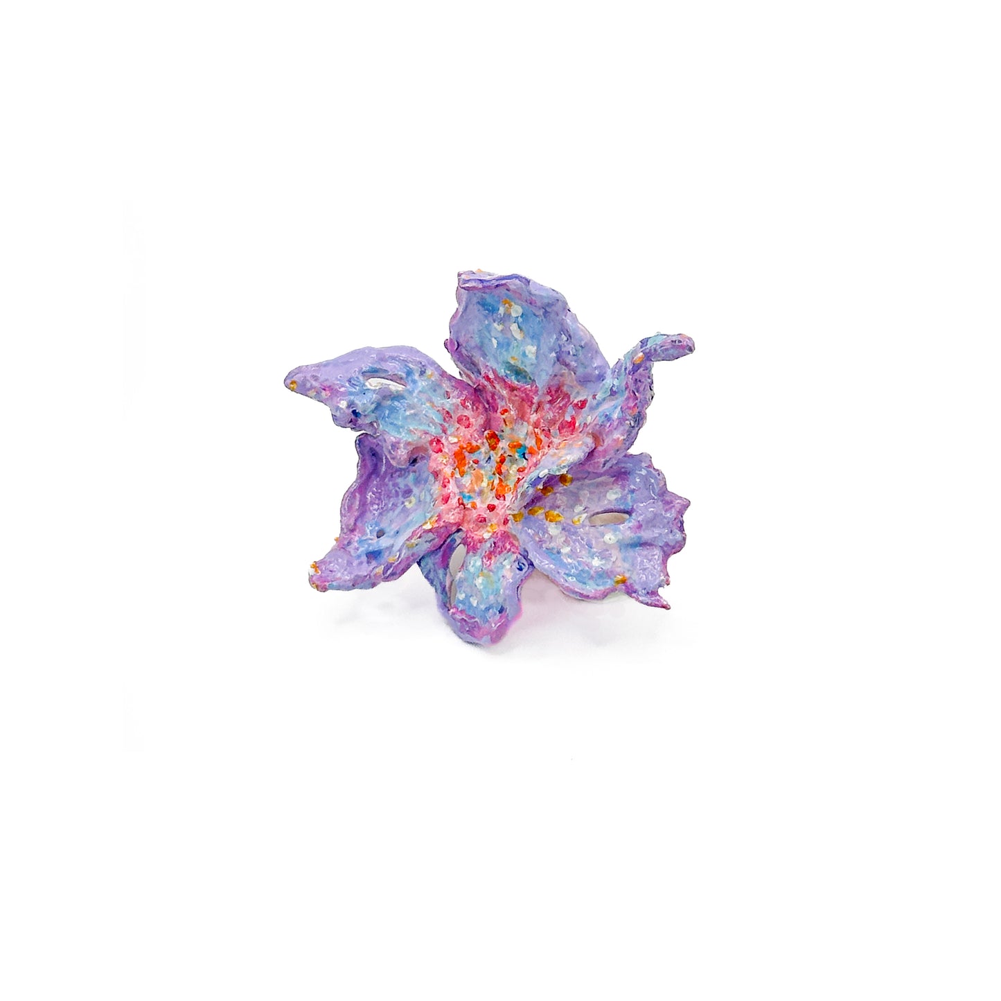 Daffodil Flower Ring Nº1 - Lavender Field Fireworks-Artist Collection