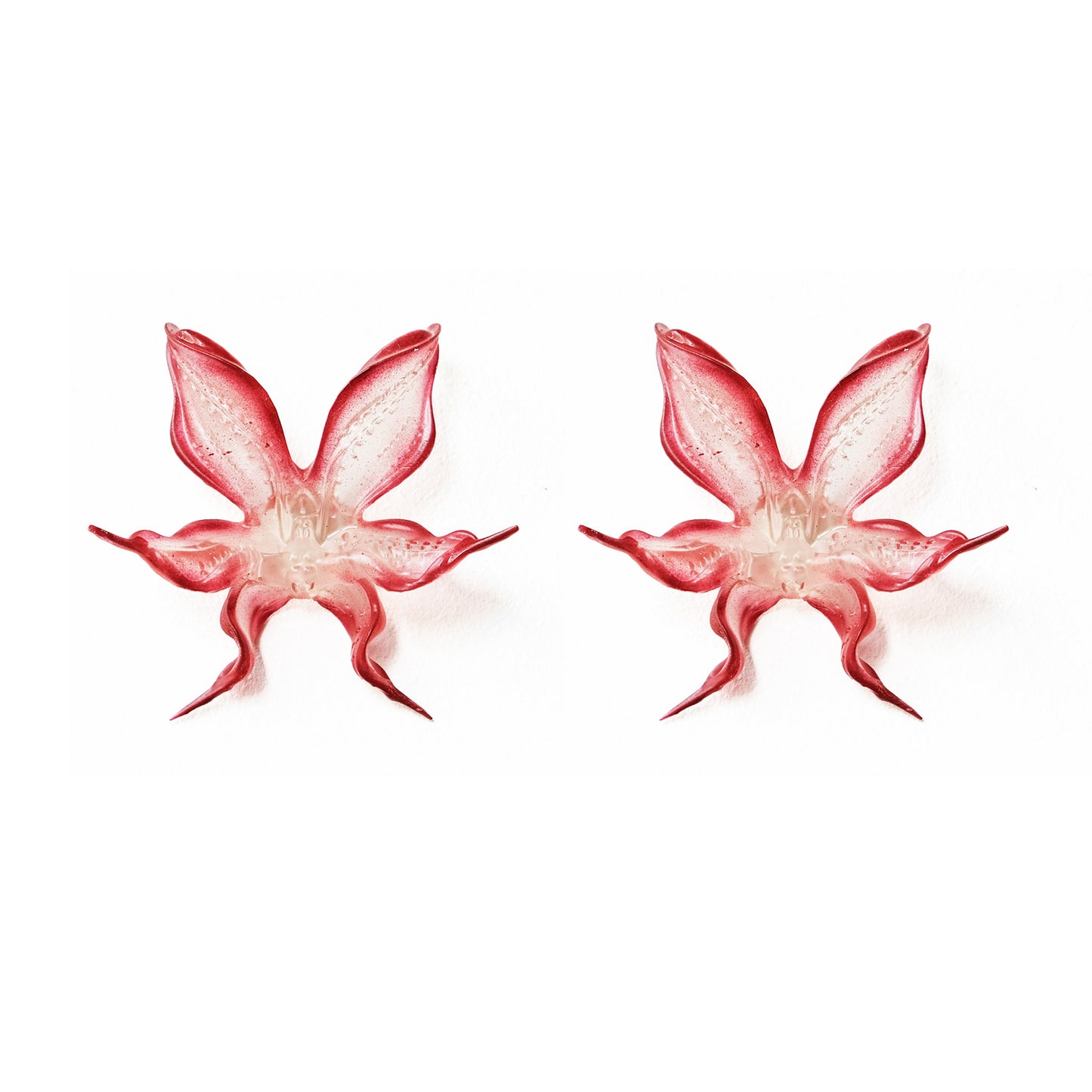 Flame Orchid Earrings