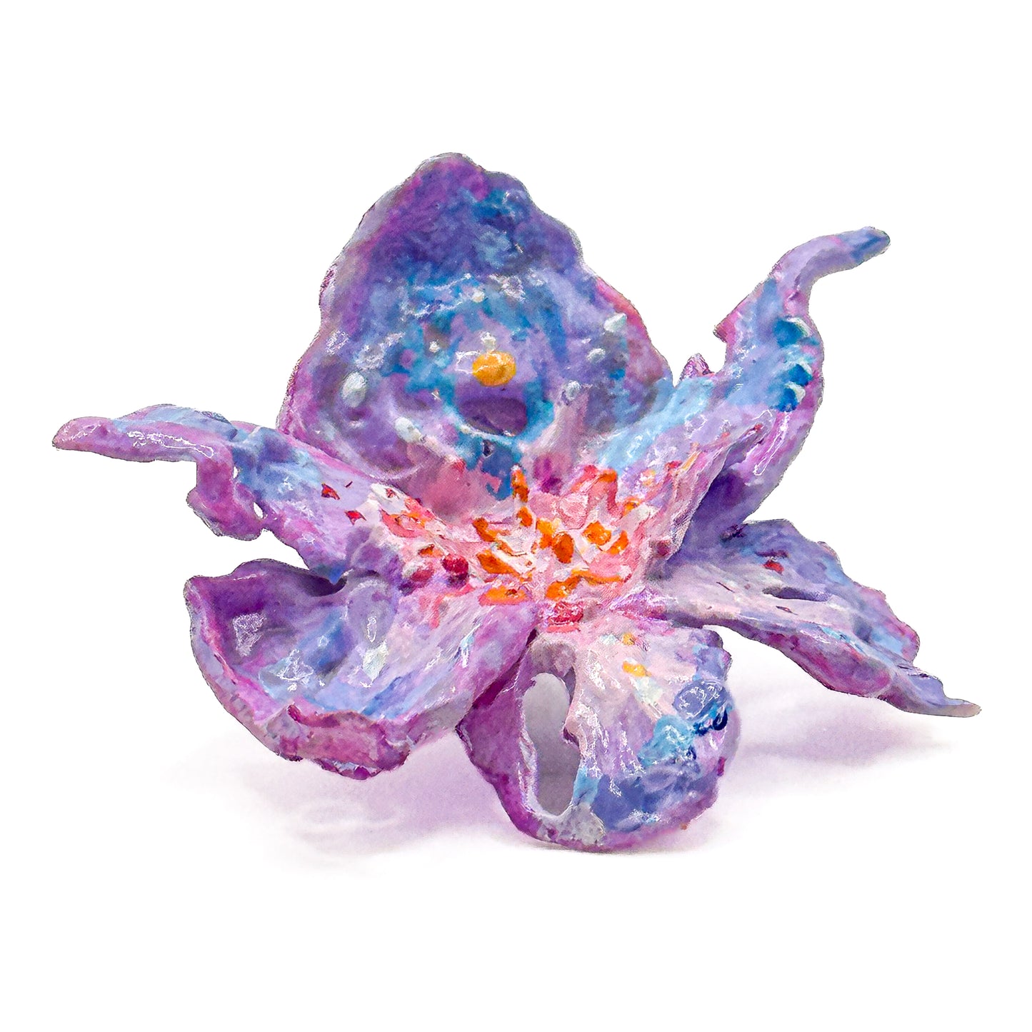 Daffodil Flower Ring Nº1 - Lavender Field Fireworks-Artist Collection