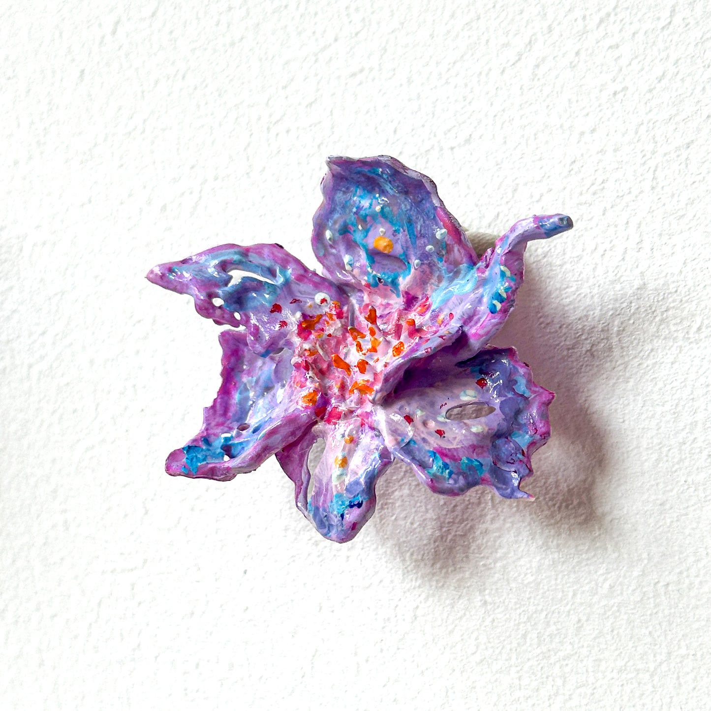 Regular Daffodils Earrings - Lavender Field Fireworks -Artist Collection