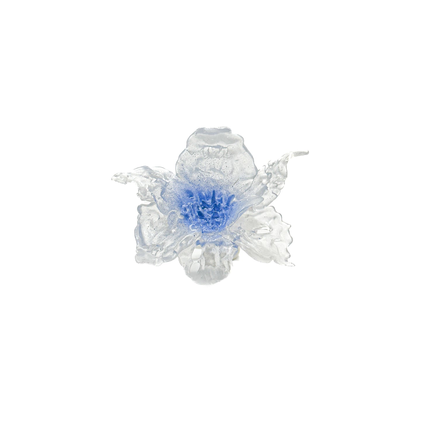 Daffodil Flower Ring Nº1 - Fairy Blue