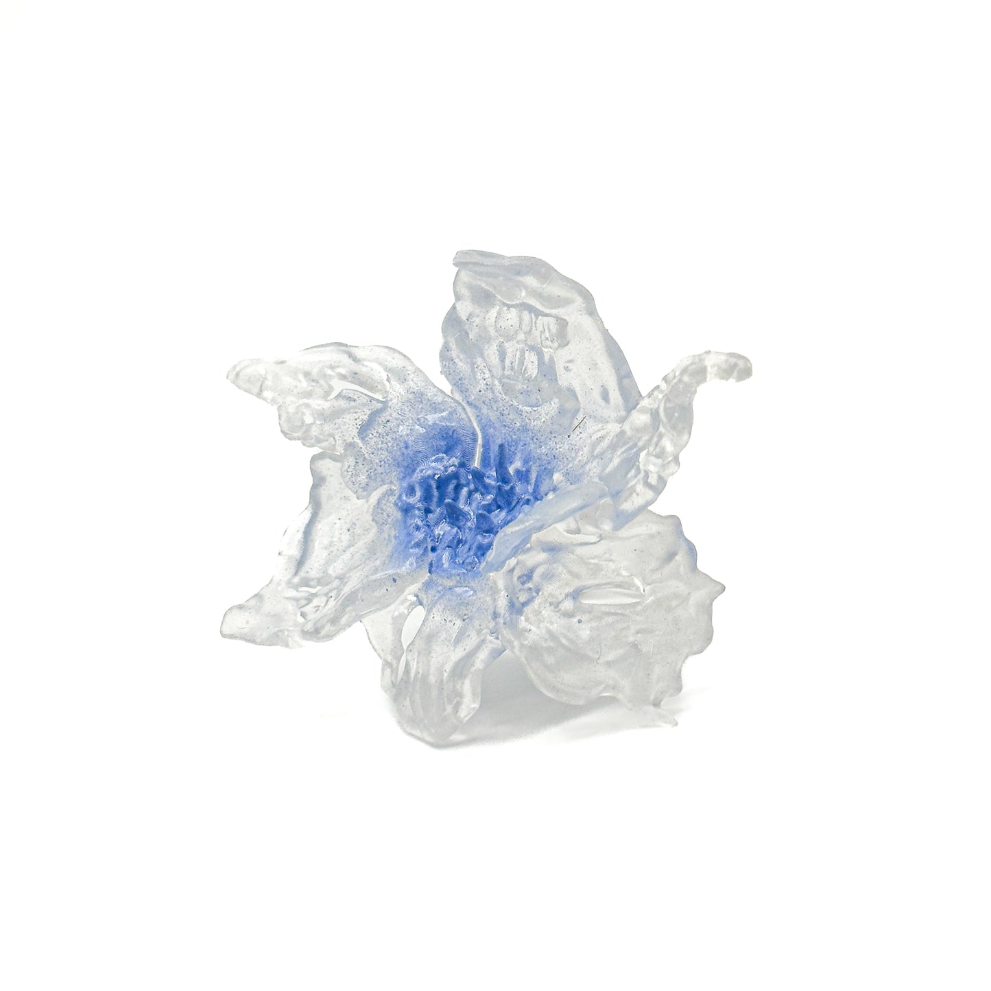 Daffodil Flower Ring Nº1 - Fairy Blue