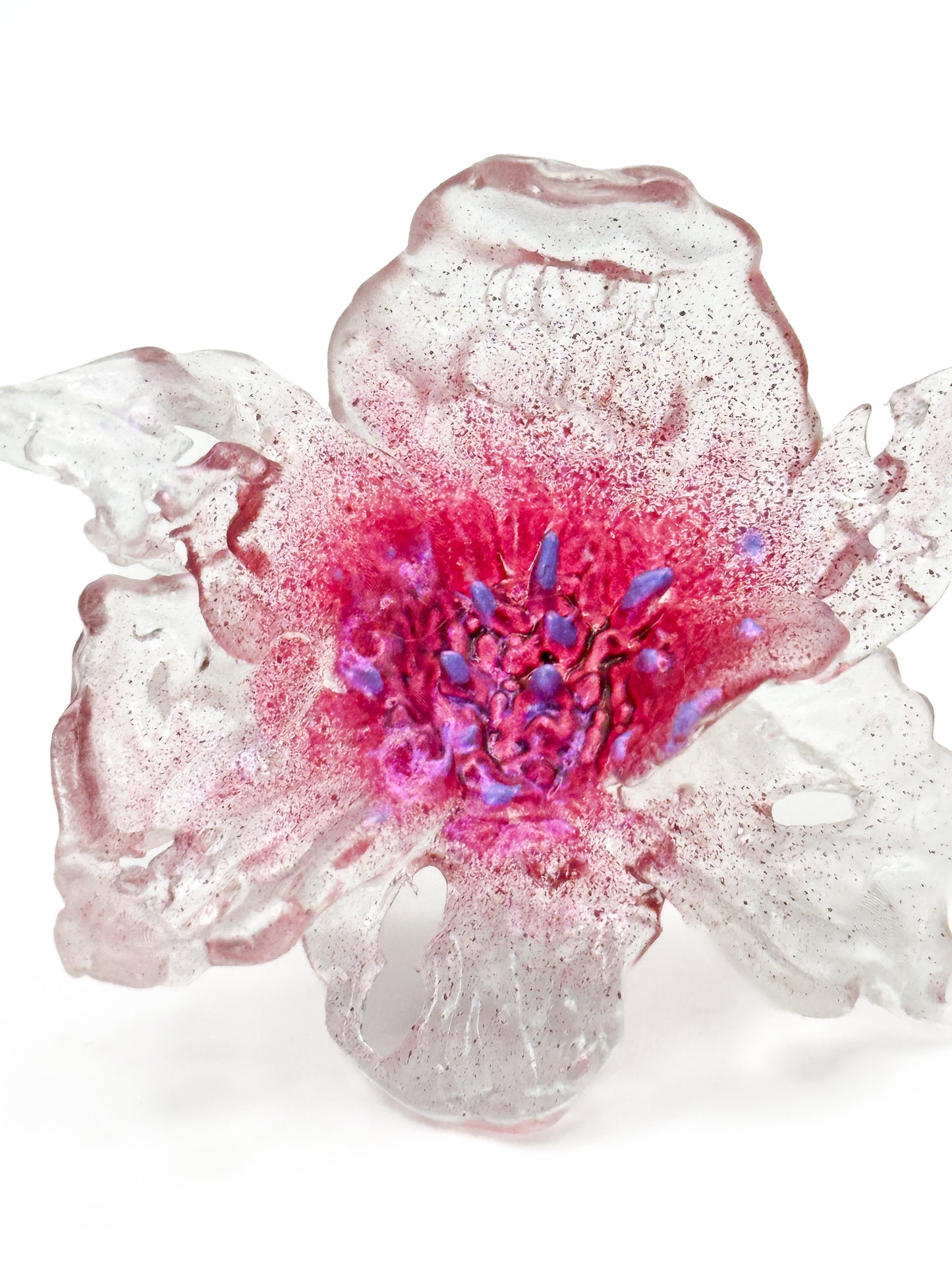 Daffodil Flower Ring Nº1 - Scartlet Point