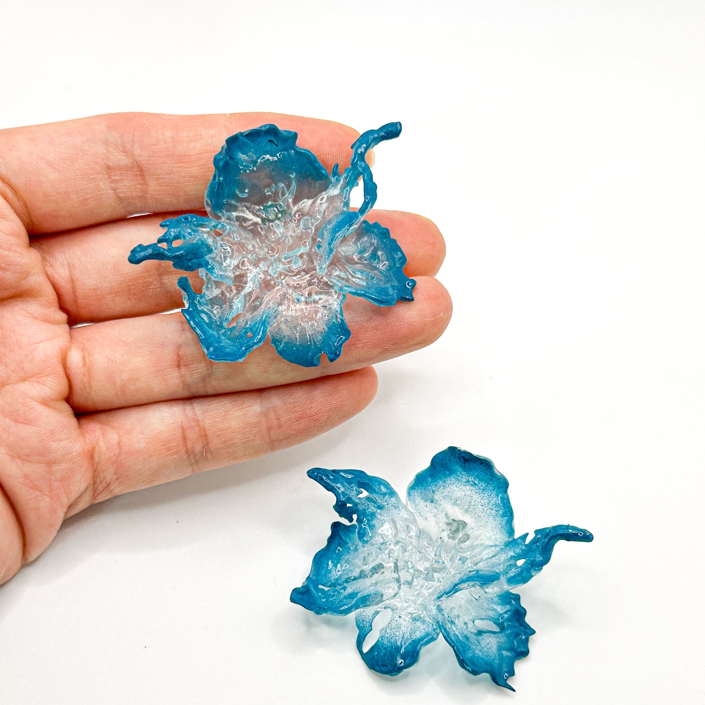 Regular Daffodils Earrings - Turquoise Edge