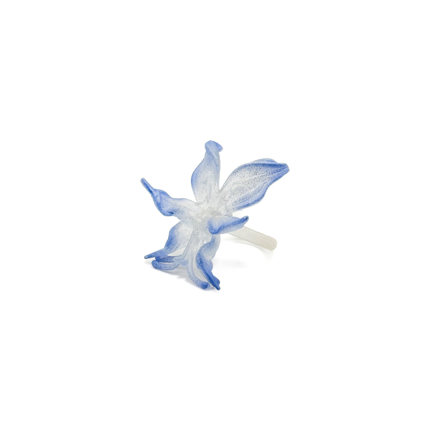Mini Orchid Whisper Ring - Fairy Blue