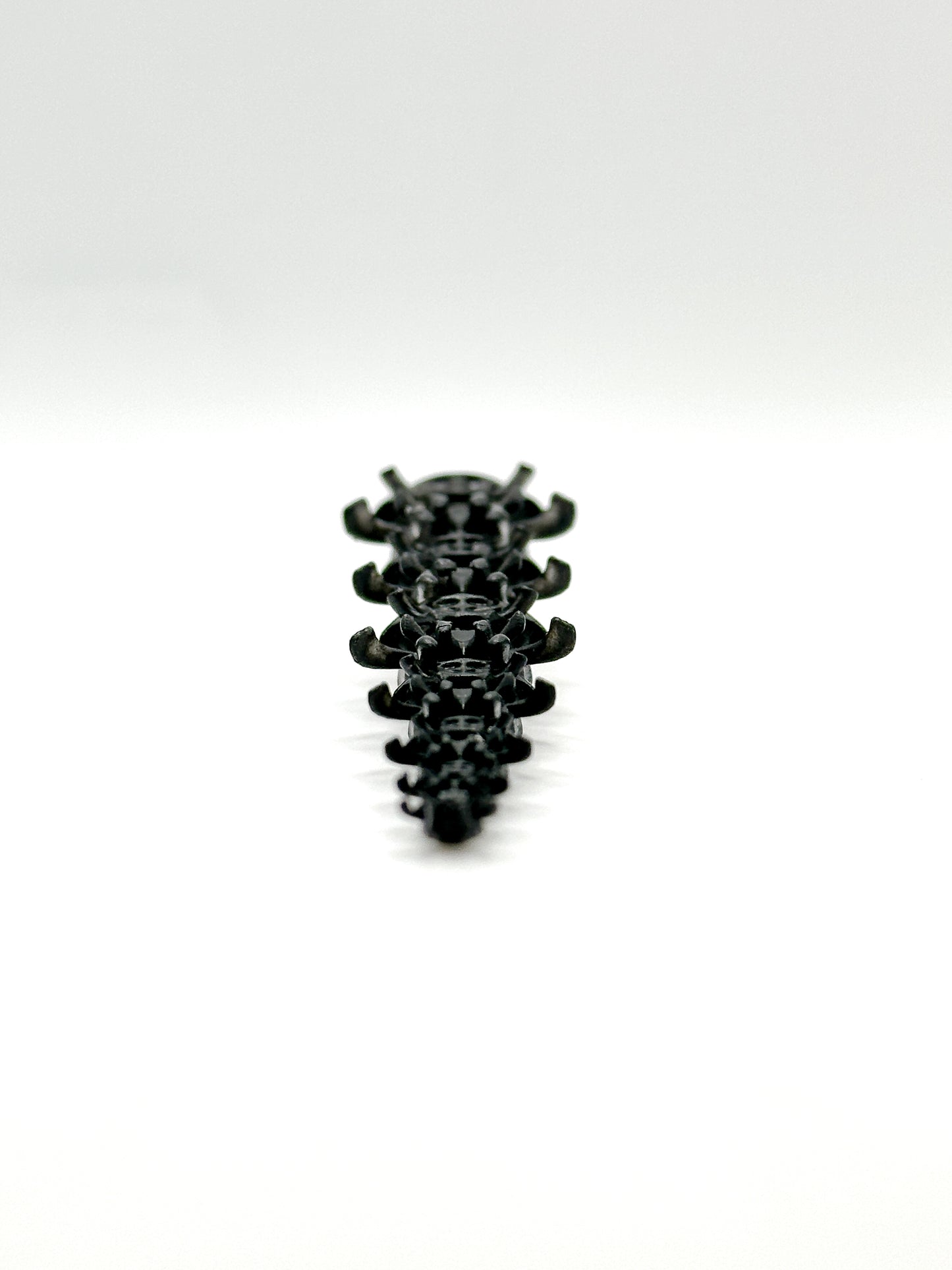 Oceanspine Petals Earrings - Black