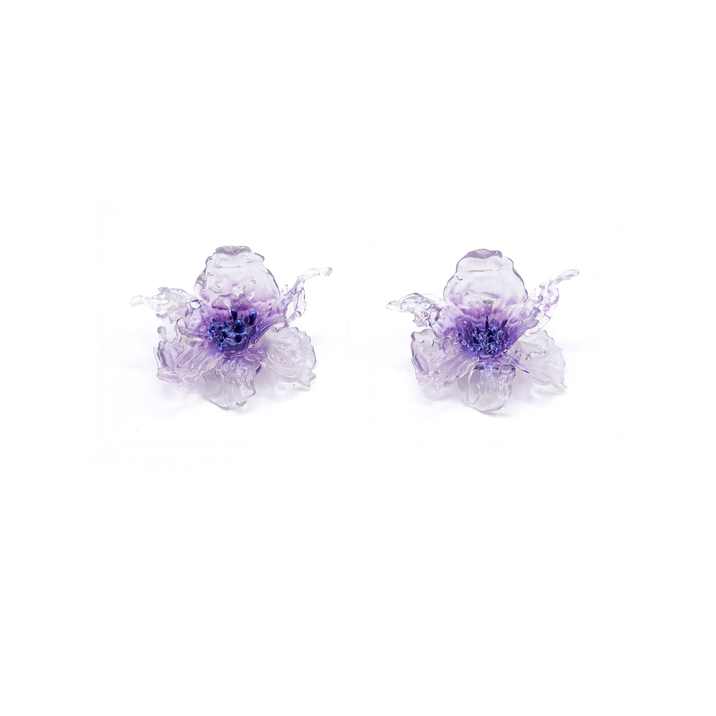 Regular Daffodils Earrings - Purple Point