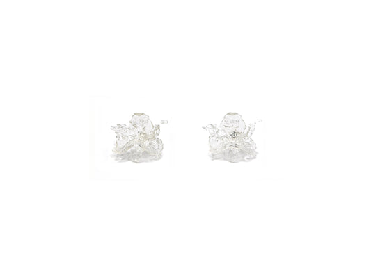 Mini Daffodils Earrings - Clear