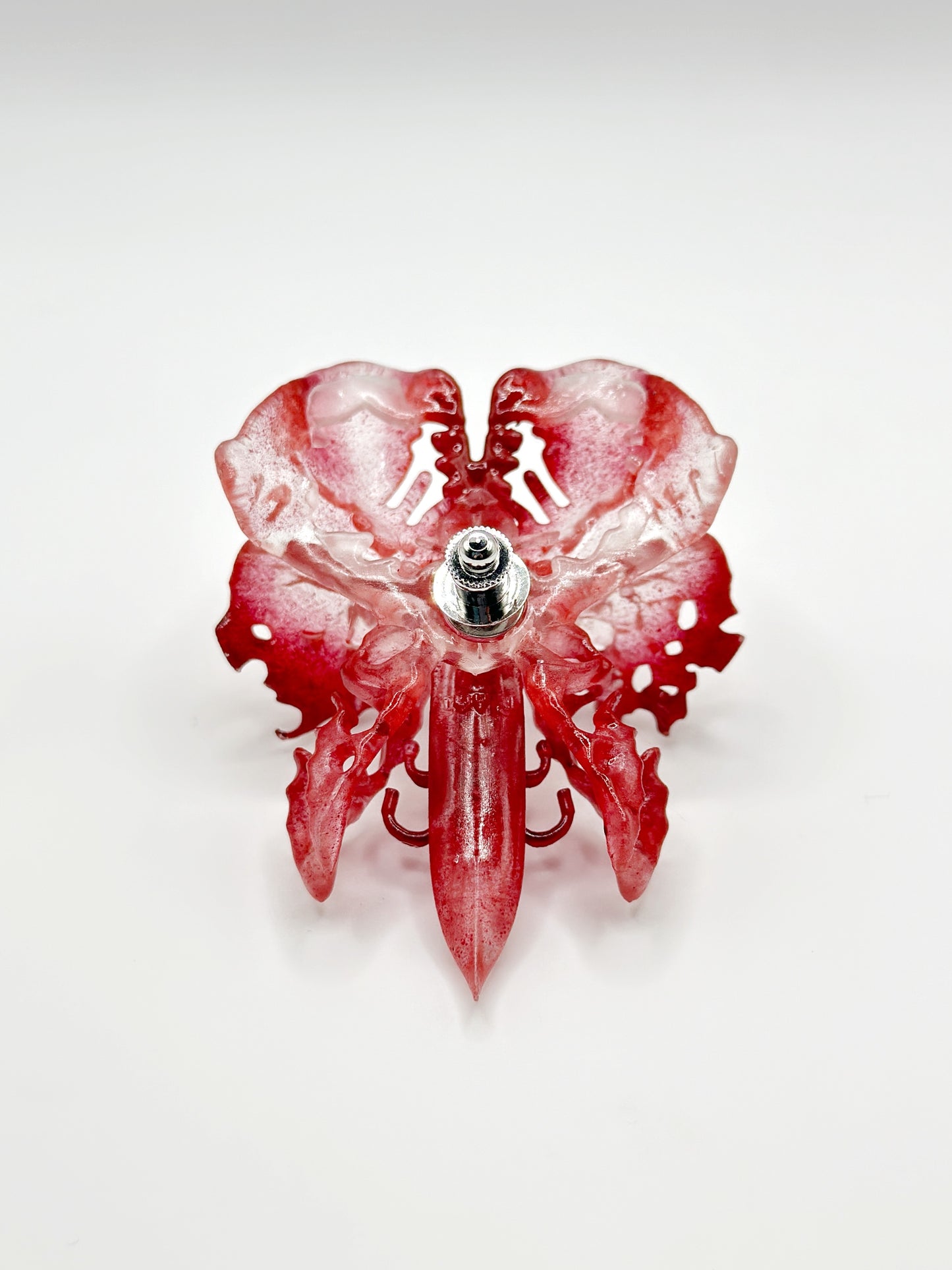 Dasha Decay Brooch - Red