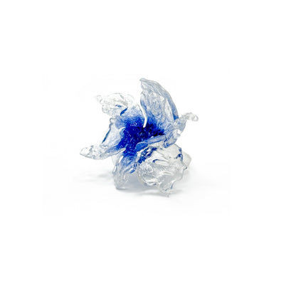 Daffodil Flower Ring Nº1 - Electric Blue