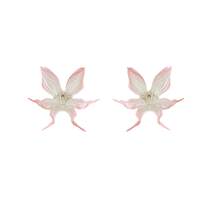 Blushing Orchid Earrings