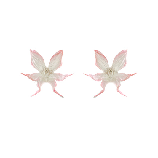 Blushing Orchid Earrings