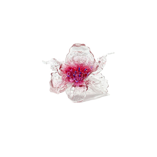 Daffodil Flower Ring Nº1 - Scartlet Point