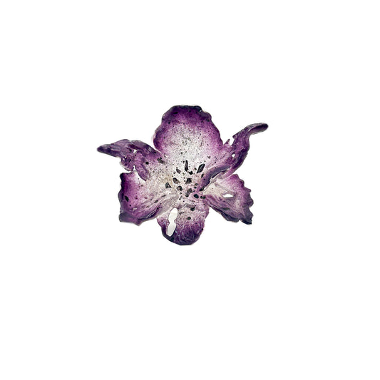 Daffodil Flower Ring Nº1 - Dark Angel