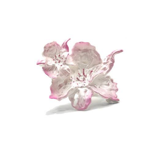 Daffodil Duo Flower Ring - Sakura