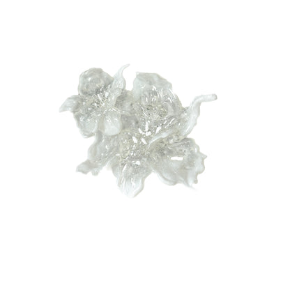 Daffodil Duo Flower Ring - Snow White