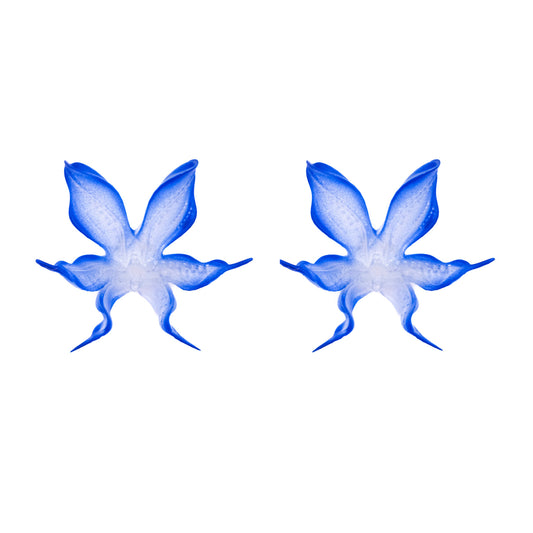 Electric Orchid Earrings