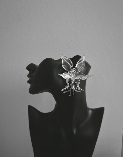 Transparent Orchid Whispers Large