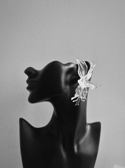 Transparent Orchid Whispers Large