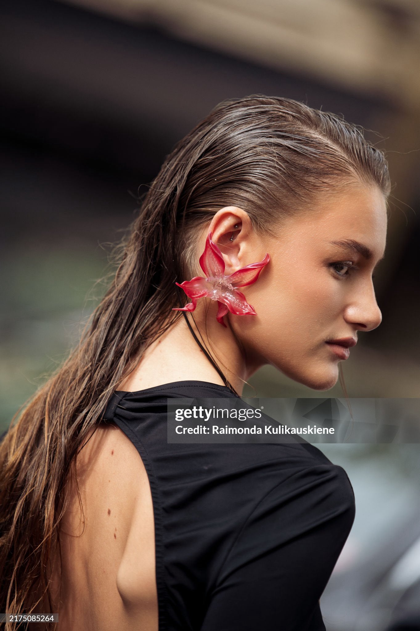 Flame Orchid Earrings