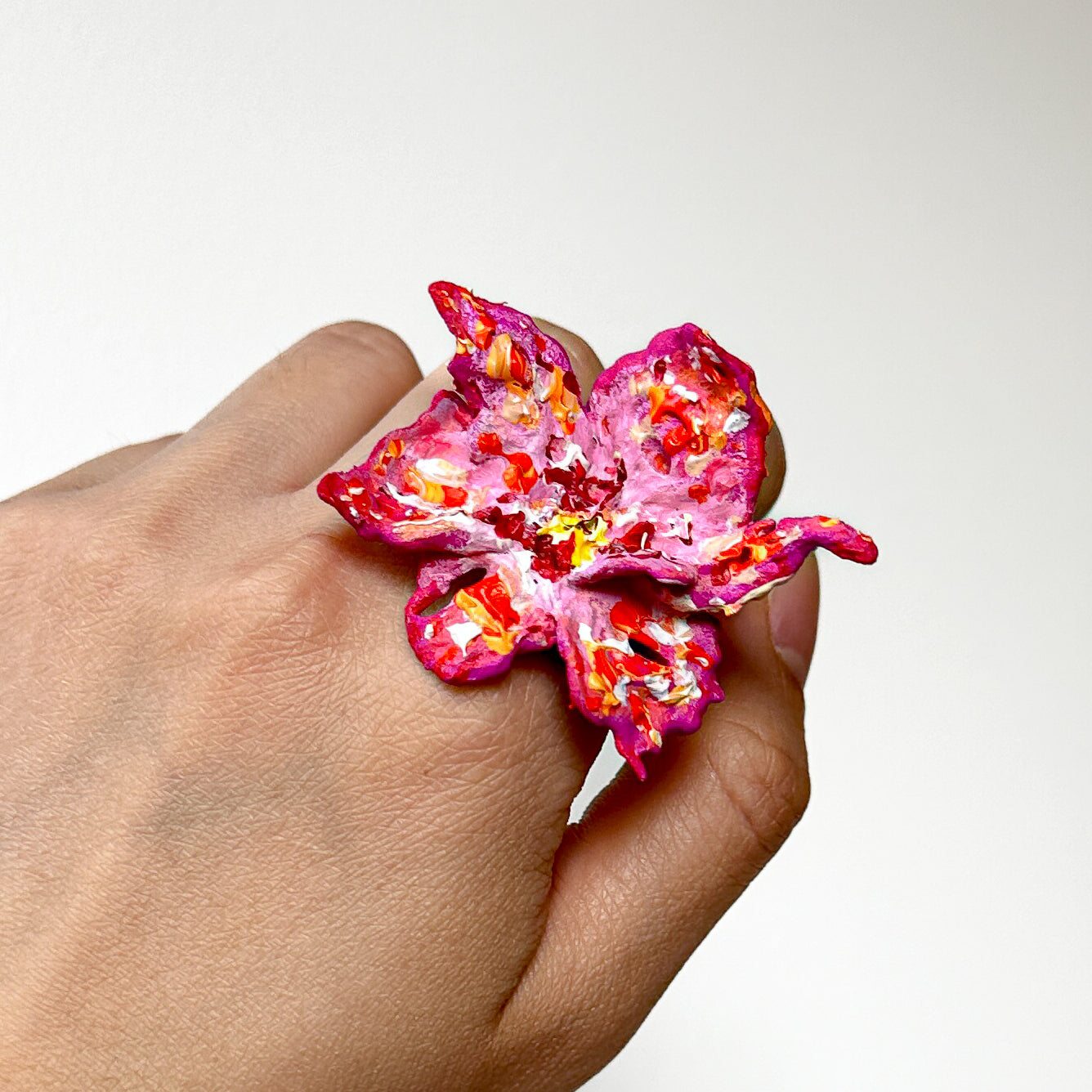 Daffodil Flower Ring Nº1 - Rosaberry-Artist Collection