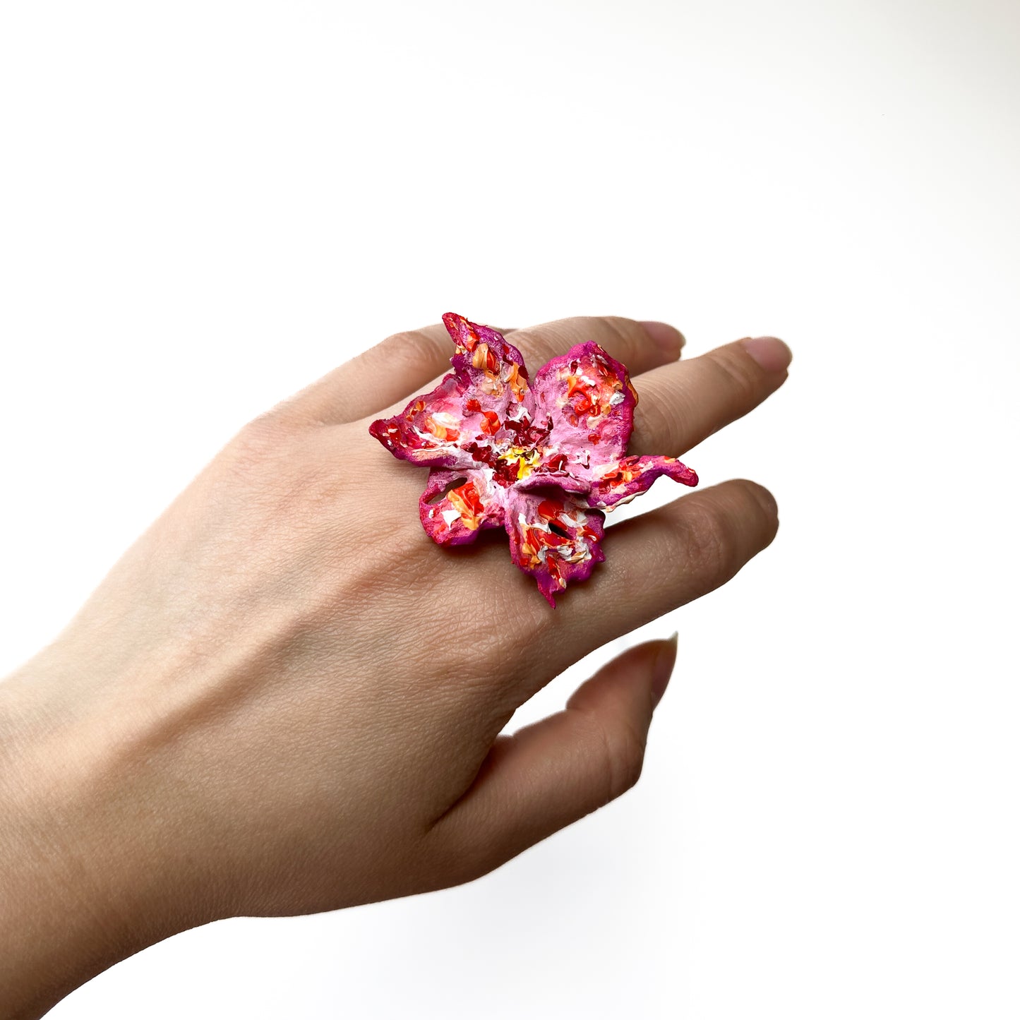 Daffodil Flower Ring Nº1 - Rosaberry-Artist Collection
