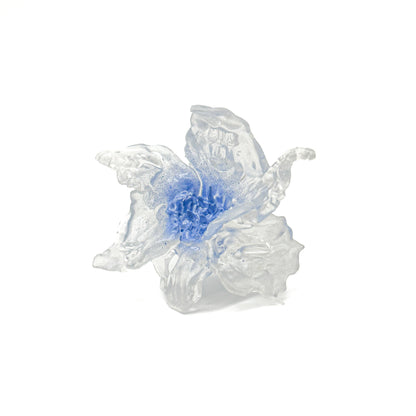 Daffodil Flower Ring Nº1 - Fairy Blue