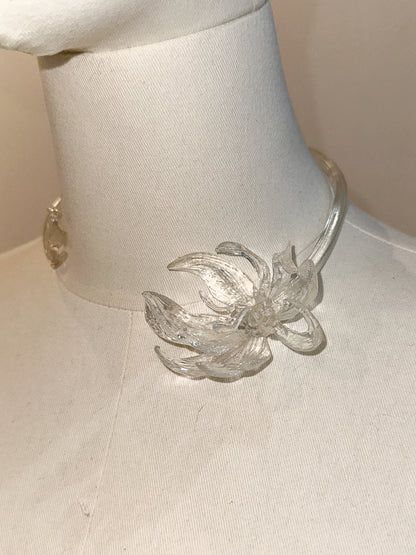 Clear Shy Gloriosa Choker