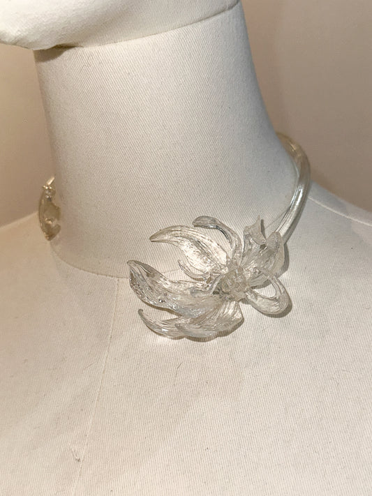 Clear Shy Gloriosa Choker