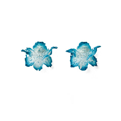 Regular Daffodils Earrings - Turquoise Edge