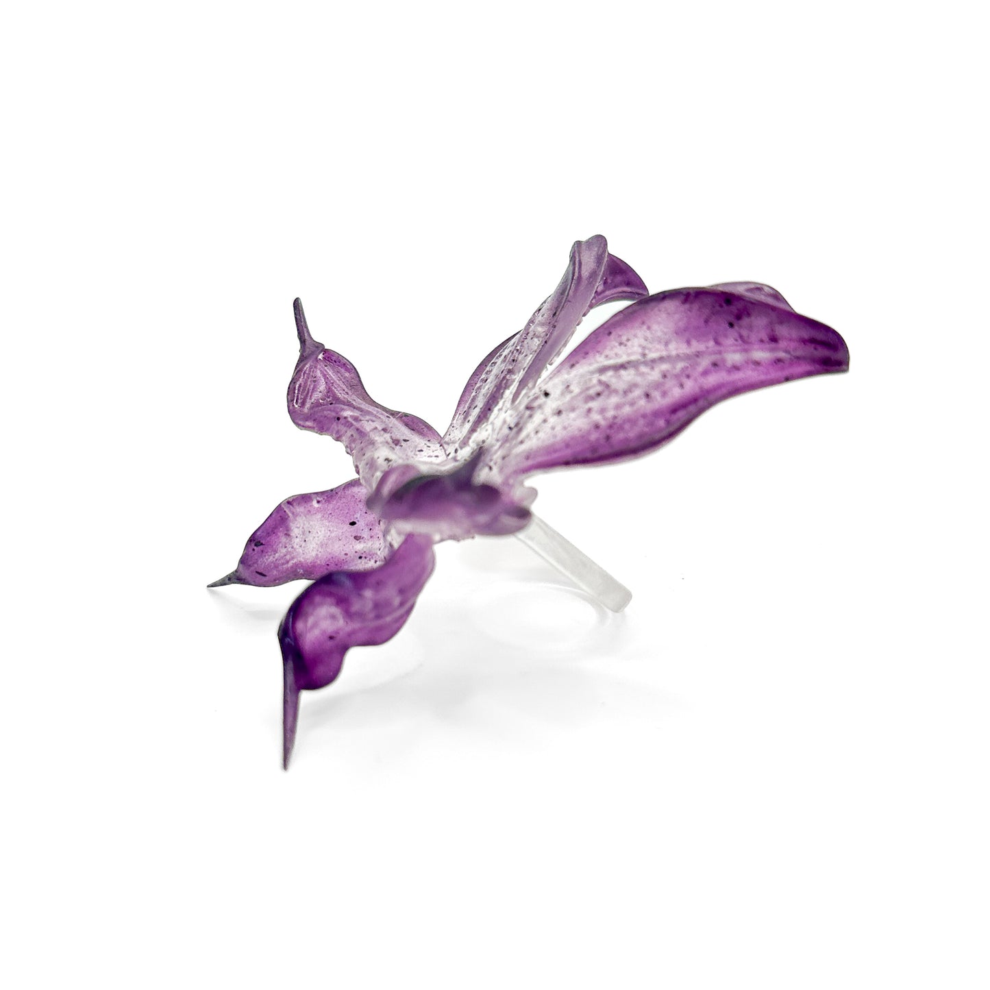 Dancing Orchid Ring - Dark Angel
