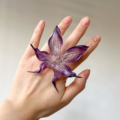Dancing Orchid Ring - Dark Angel