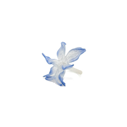 Mini Orchid Whisper Ring - Fairy Blue