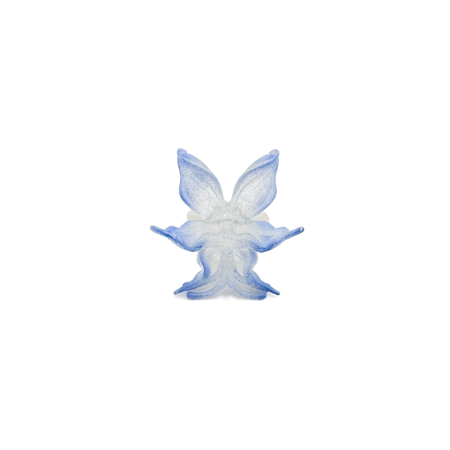 Mini Orchid Whisper Ring - Fairy Blue