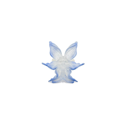 Mini Orchid Whisper Ring - Fairy Blue