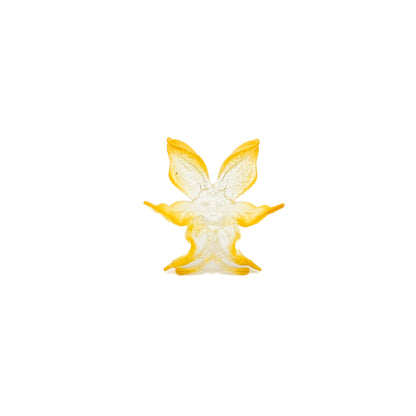 Mini Orchid Whisper Ring - Yellow