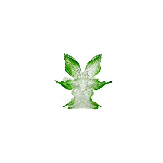 Mini Orchid Whisper Ring - Green