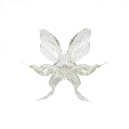 Large Dancing Orchid Ring - Clear