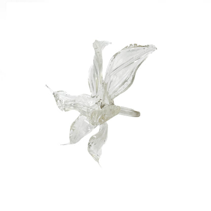 Large Dancing Orchid Ring - Clear
