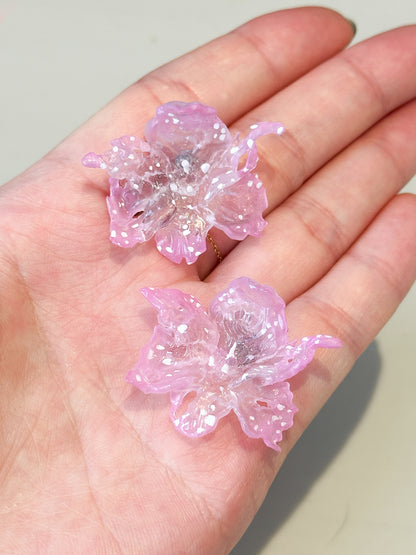 Mini Daffodils Blossom Stud Earrings- Sakura Dots