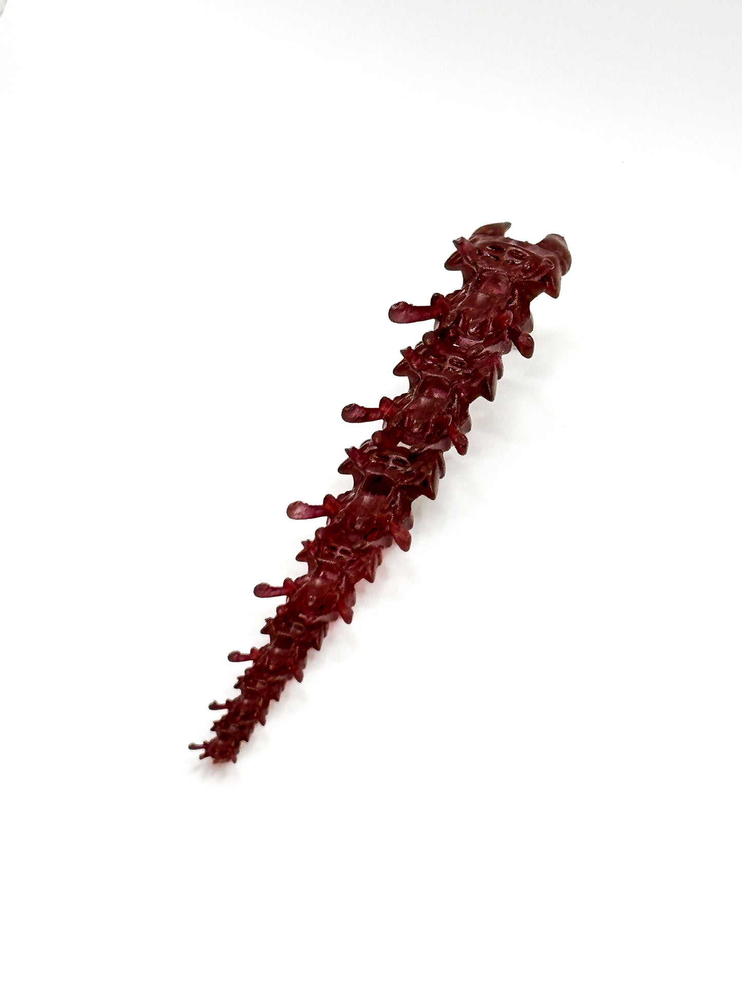 Oceanspine Petals Earrings - Burgundy