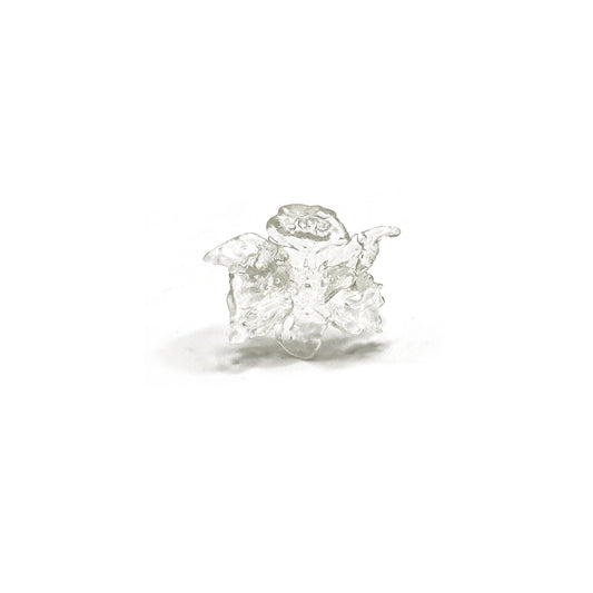 Mini Daffodil Blossom Ring - Clear