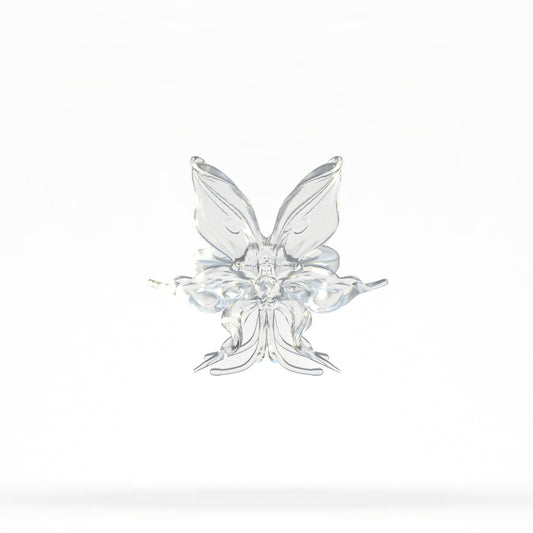 Mini Orchid Whisper Ring - Clear