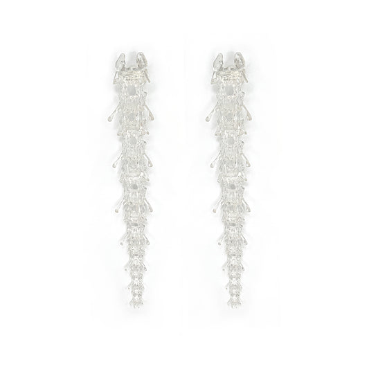 Oceanspine Petals Earrings - Clear