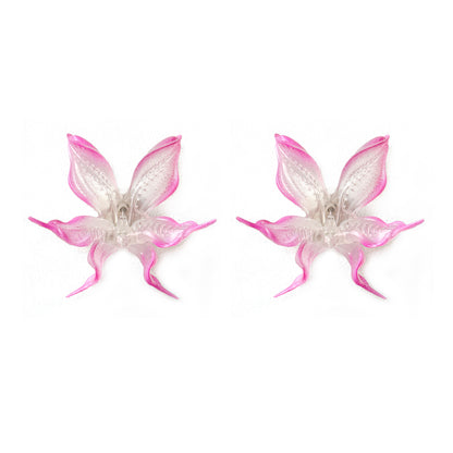 Sakura Orchid Earrings