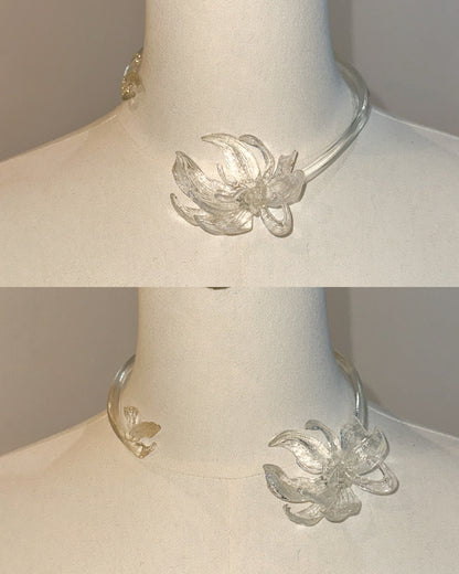Clear Shy Gloriosa Choker